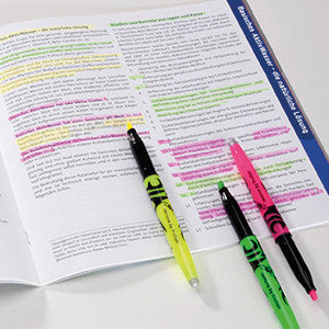 Pilot FriXion Light Textmarker Gelb – Keilspitze, 3,3 mm, radierbar
