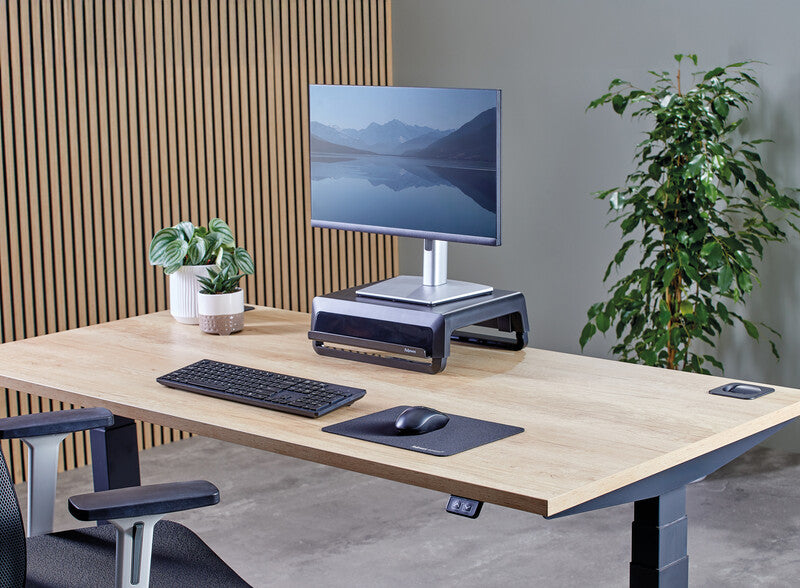 Fellowes Schreibunterlage – Schwarz – 280 × 210 mm – Kunststoff, rutschfest