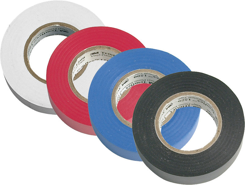 3M Vinylband – 19 mm × 20 m, weiss