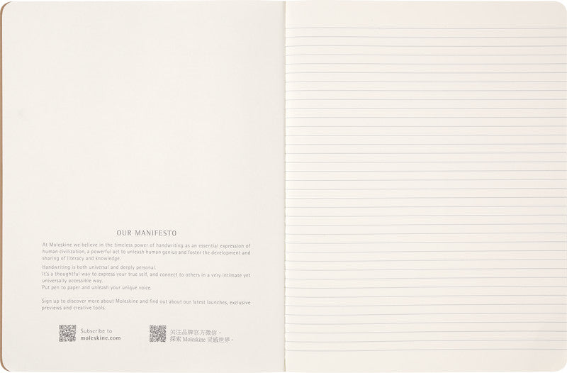 Moleskine Notizheft Limited Edition Harry Potter, Karton, 120 Seiten, perforiert, 100 g/m² – Braun