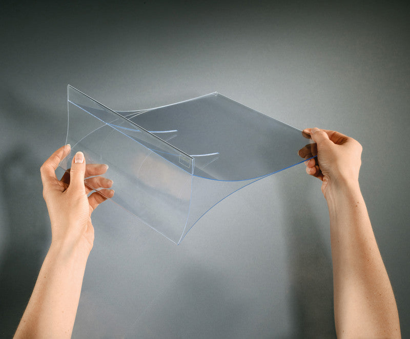 Sigel Tischaufsteller – für A5 Hochformat, Transparent, Kunststoff, 157×90×225 mm