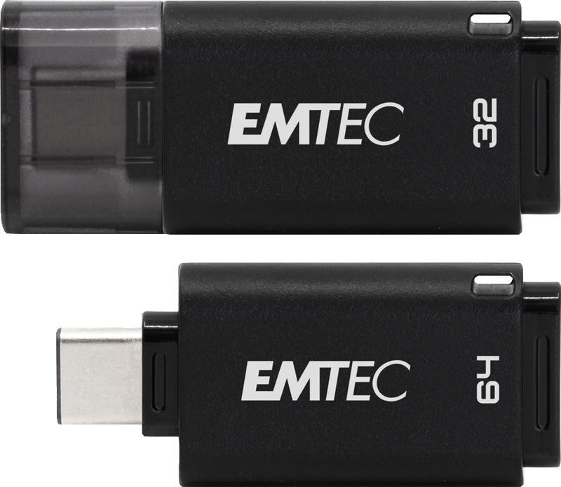 Emtec D400 USB-Stick – 32 GB, USB 3.2, recyclingfähig