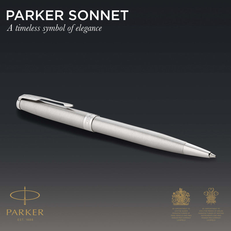 Parker Kugelschreiber – Silber, Edelstahl