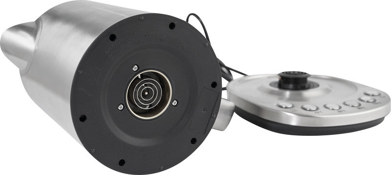 Furber. Furber – Wasserkocher 1,5 l, Warmhaltefunktion, 2200 W, Edelstahl, Silber