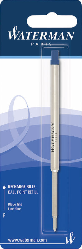 Waterman Kugelschreiber-Mine Maxima Standard für Parker – Blau, 0,8 mm, geruchsarm, 1 Stück