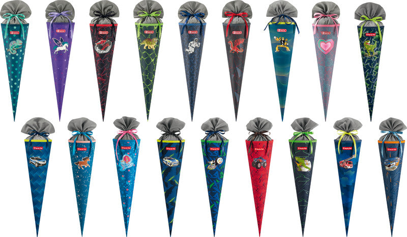 Step by Step Schultüte – 5 l, H 70 cm × Ø 18 cm, 100% rPET