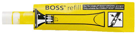 STABILO Textmarker-Nachfüllung BOSS – Gelb, 2–5 mm