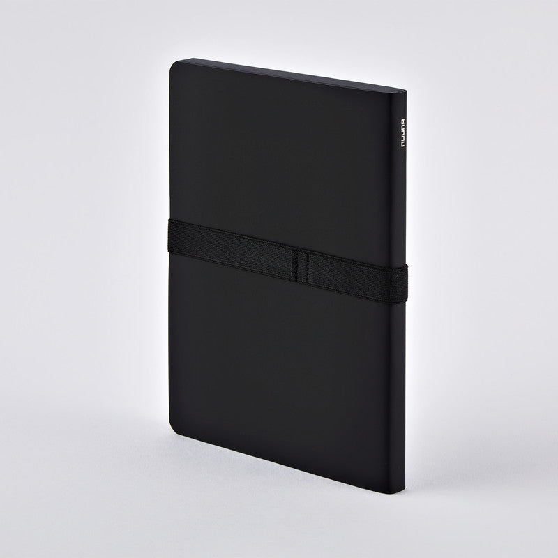nuuna Notizbuch A5, 176 Seiten – schwarz