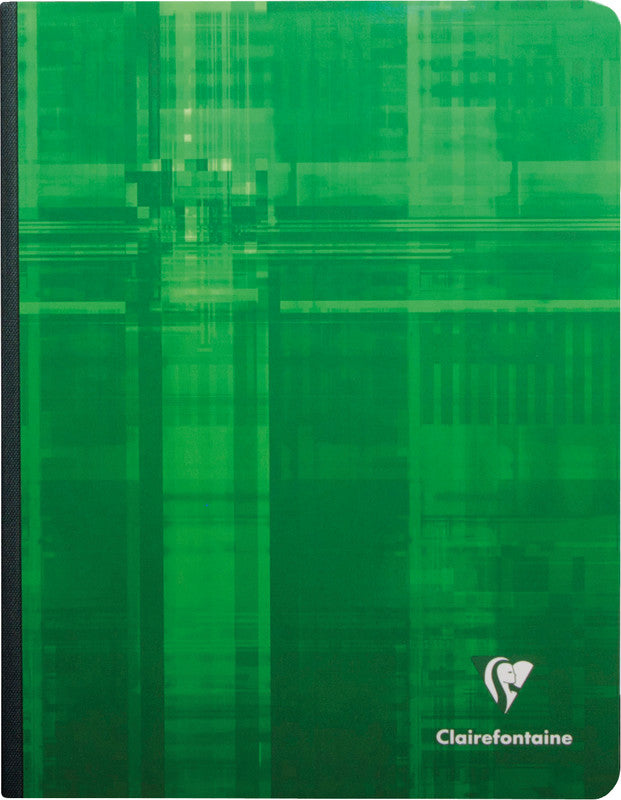 Clairefontaine Notizheft, 170 × 220 mm, kariert, Leinenrücken, 192 Seiten, 90 g/m² – sortiert