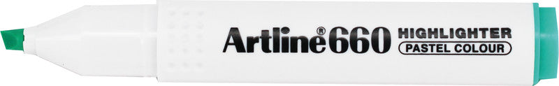 Artline 660 Pastell Textmarker Set 6 Farben – Keilspitze, 1–4 mm