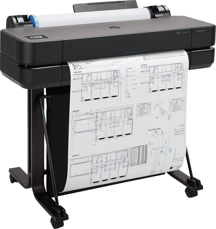HP DesignJet T630 – Grossformatdrucker, A0, Farbe, LAN/WLAN/USB, mit Stand, 2400 × 1200 dpi