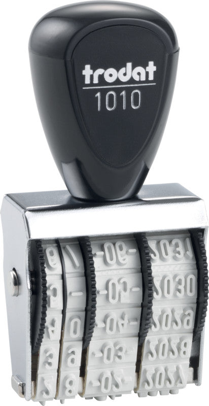 Trodat Bänderdatumstempel – Motiv: Datum, Kunststoff, 26 × 4 mm, ohne Kissen