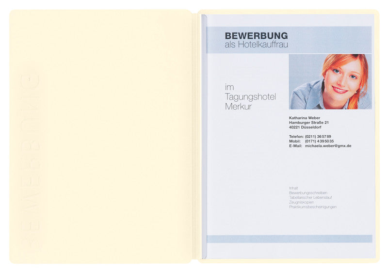 Pagna Konferenzmappe – A4, Karton, Beige