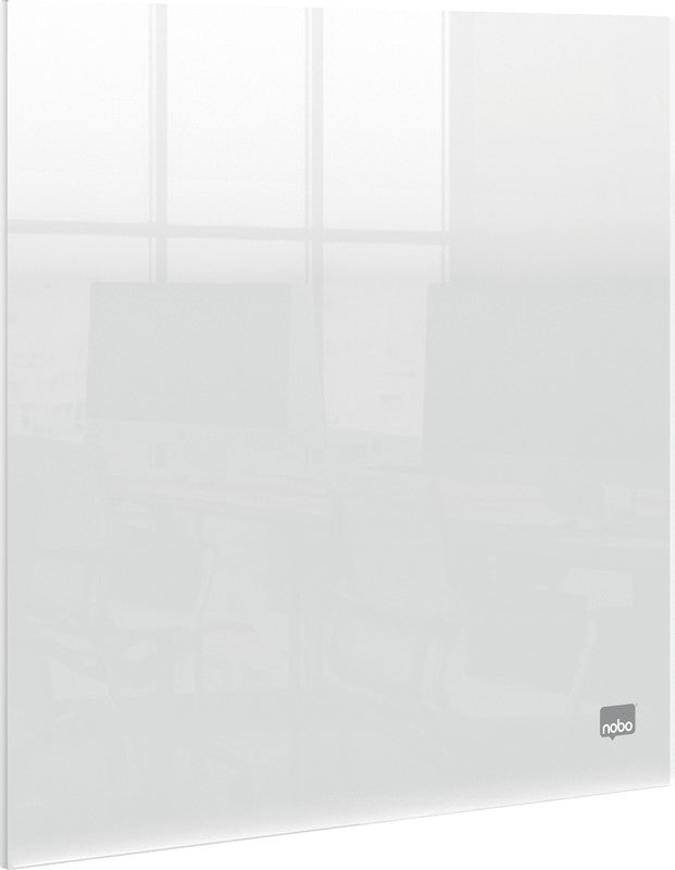 Nobo Whiteboard – 30 × 30 cm, Acryl, Wandmontage, inkl. Stift, Klebepads, Montagesatz