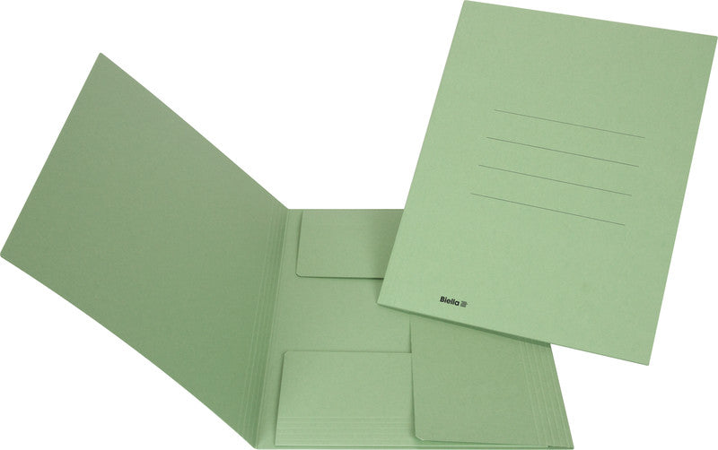 Biella Sammelmappe für A4, Karton, Grün