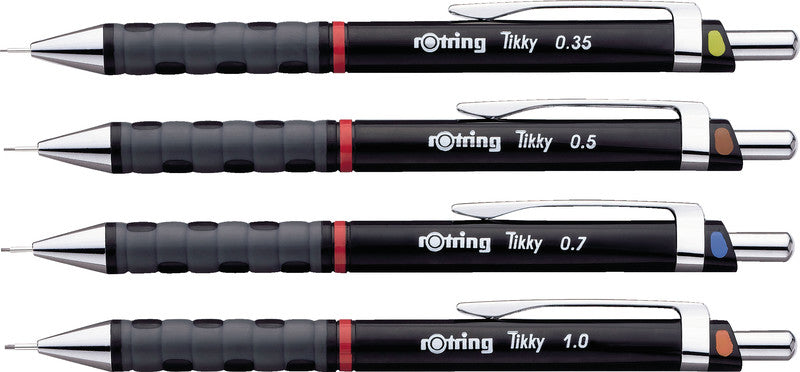 Rotring Tikky Druckbleistift – 0,7 mm, Schwarz