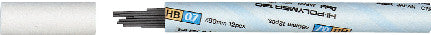 Pentel Hi-Polymer Bleistiftminen 120 – grau, 0,7 mm, 12 Stk.
