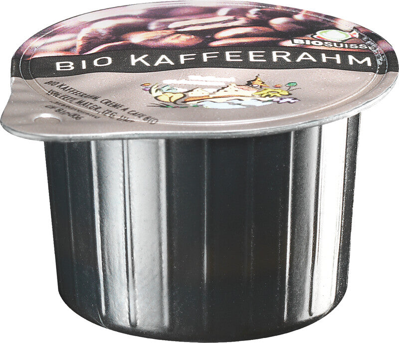 Biedermann Bio Kaffeerahm UHT – 15% Fett – 100 × 12 g