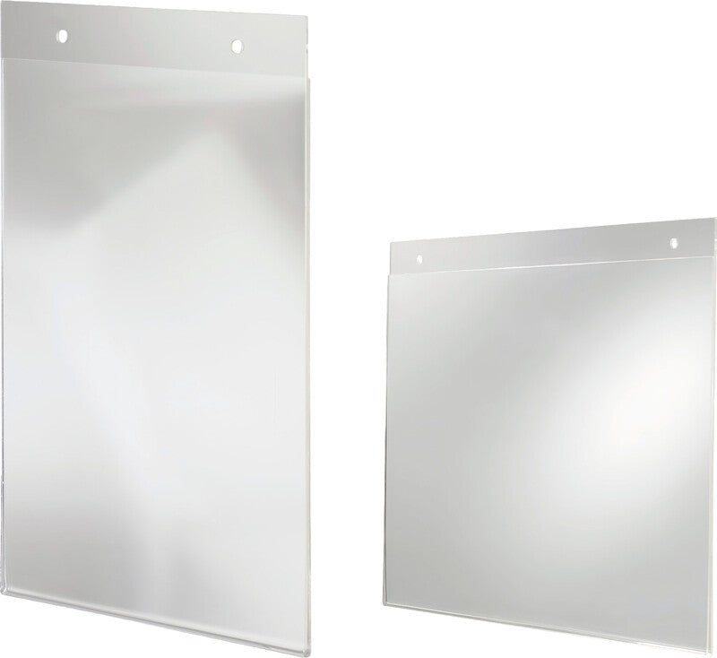 Sigel Plakattasche – 210 × 327 mm, transparent, UV-beständig, für A4 hoch
