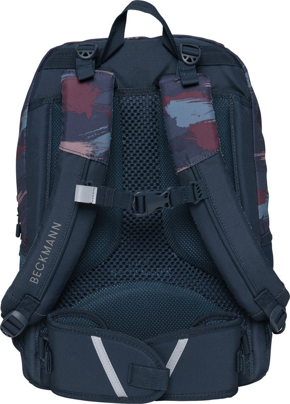 Beckmann Junior Sport Rucksack – Blue Brush – 31,0 × 45,0 × 22,0 cm – recycelte Materialien