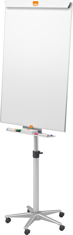 Nobo Flipchart Impression Pro Stahl mobil – 67 × 105 cm, weiss, Metall