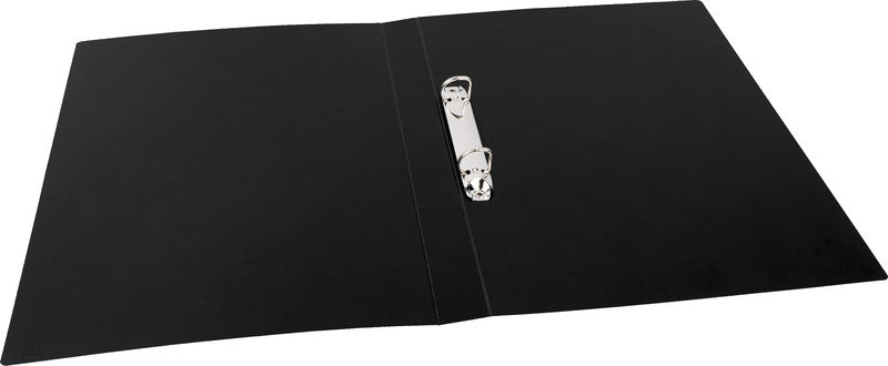 Kolma Zeigebuch – A4 Hochformat – 2-Ring Bügelmechanik, Ø 16 mm, Rücken 29 mm – Schwarz