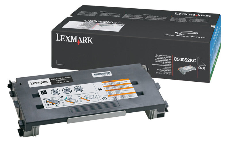 Lexmark Toner – schwarz, 2500 Seiten
