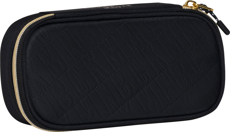 Beckmann Sport Jr. Schlamperetui, leer – Black Gold – Kunststoff – 22,0 × 11,0 × 5,0 cm