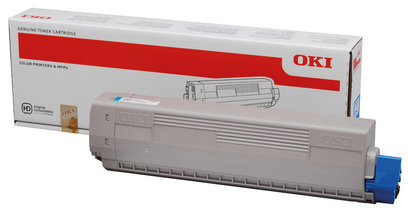 OKI Toner – cyan, 10000 Seiten