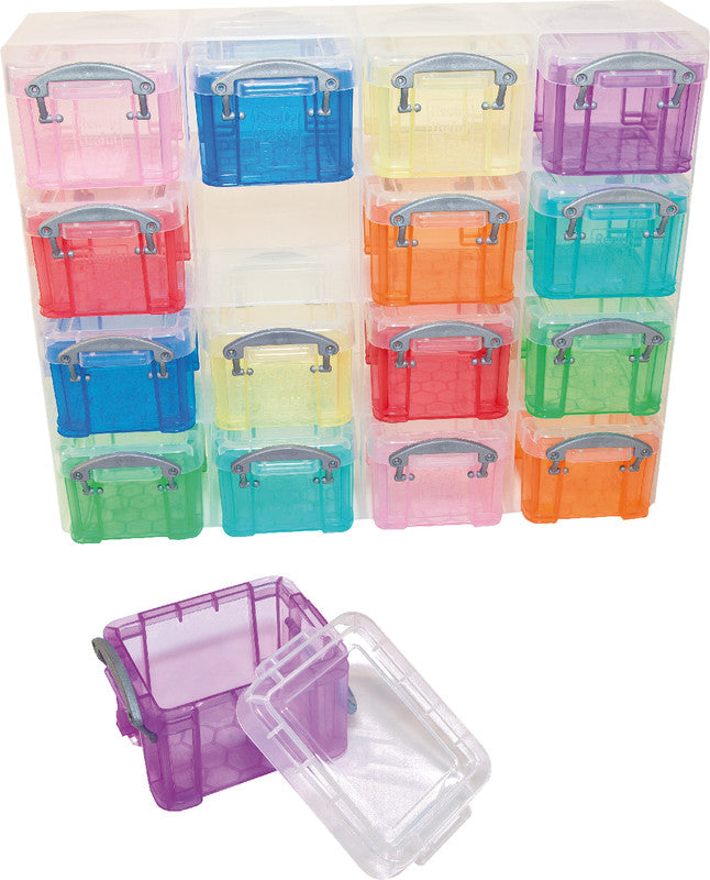 Really Useful Boxes Organizer-Set – Kunststoff, sortiert, 28 × 22,4 × 9 cm – 16er-Pack
