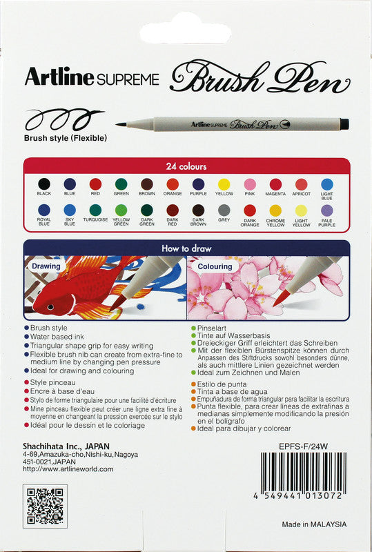 Artline Filzstifte Supreme, 24 Farben