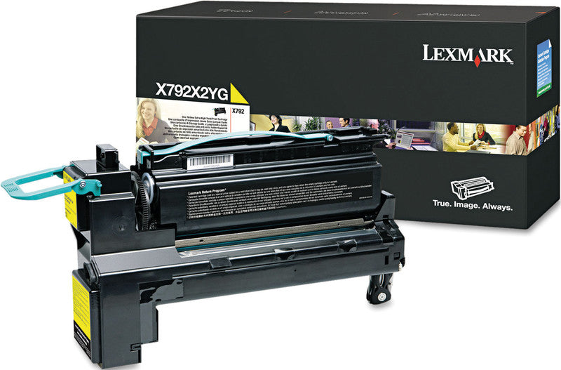 Lexmark Toner – Gelb, 20000 Seiten