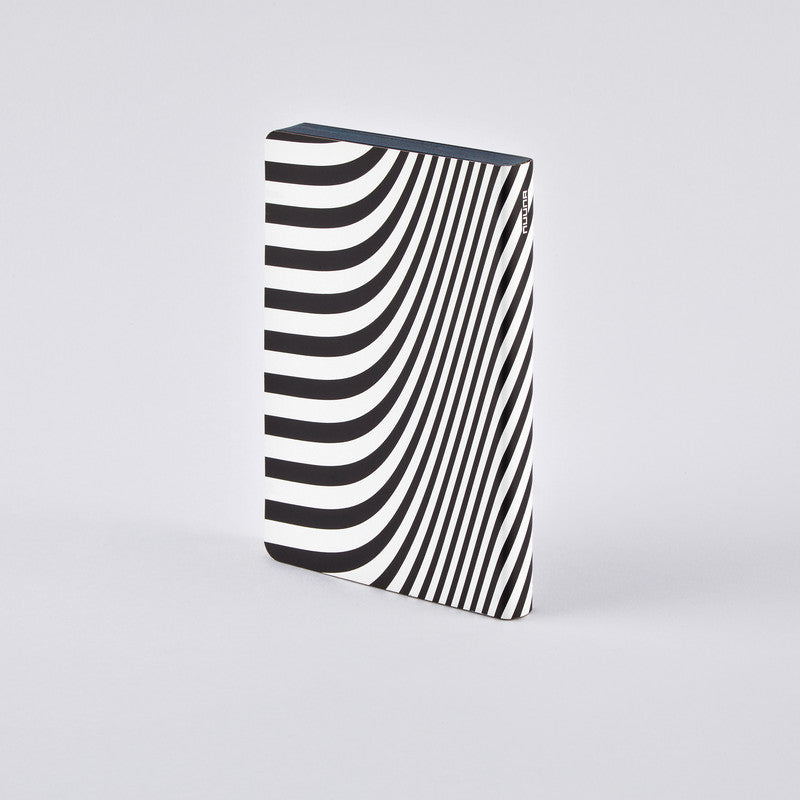 nuuna Notizbuch, A6, 176 Seiten – schwarz, weiss
