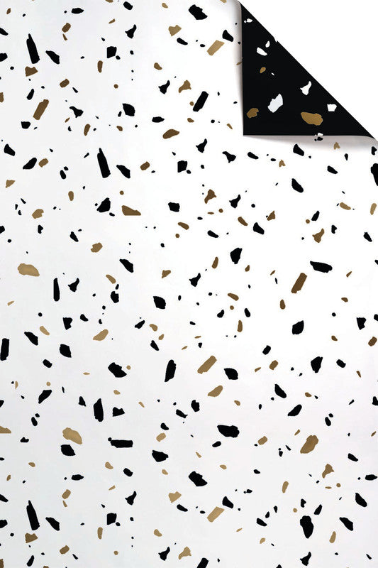 Stewo Geschenkpapier – Terrazzo – gestrichenes Papier, 80 g/m2 – 700 × 1000 mm