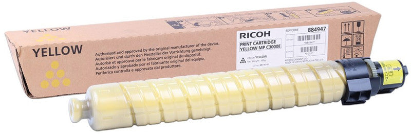 Ricoh Toner DT3000Y – gelb, 15000 Seiten – für Farb-Laserdrucker/Multifunktionsgeräte