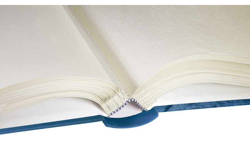 Hama Fotoalbum – für 300 × 300 mm, aqua, Pergaminzwischenblätter, Karton