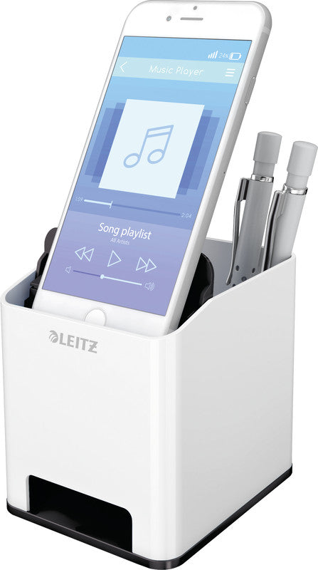 Leitz Stiftschlaufe – Polystyrol, Schwarz und Weiss