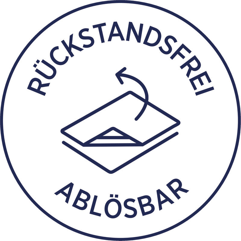Avery Textiletiketten, Ø 65 mm, weiss, Textil, selbstklebend, wiederablösbar, 160 Etiketten (20 Blatt)