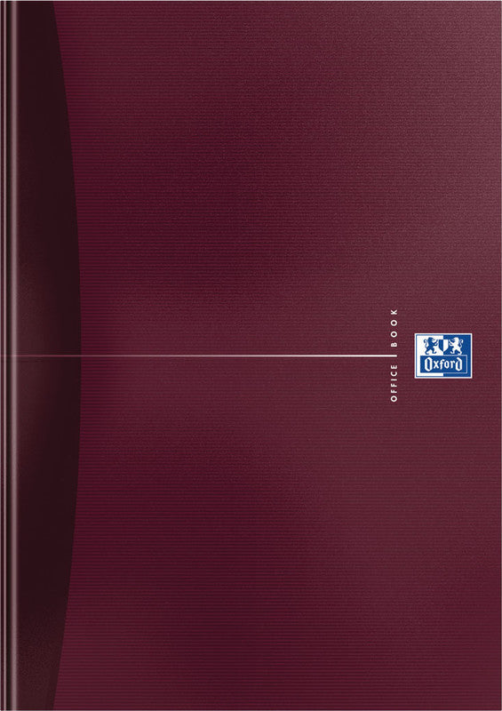 Oxford Notizbuch, A4, kariert 5 mm, Fadenheftung, Karton, 192 Seiten, 90 g/m² – sortiert