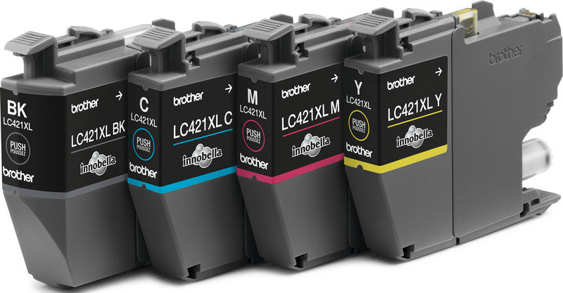 Brother Tintenpatronen-Multipack CMYK, 4er-Pack – für Inkjetdrucker/Multifunktionsgeräte