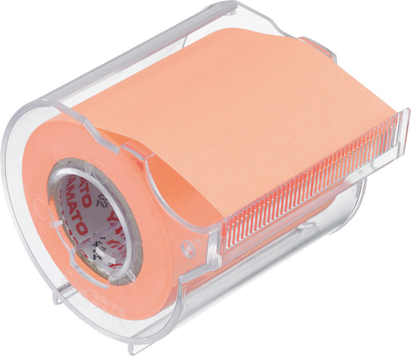 Yamato Haftnotizen – 50×10000 mm – orange, auf Rolle, mit Dispenser, Papier