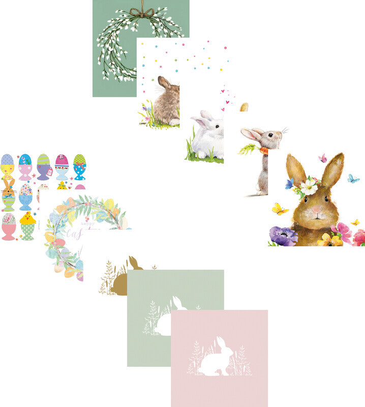 Ppd Servietten Pure Easter – 33 × 33 cm – 3-lagig, Tissue – 20 Stk., FSC