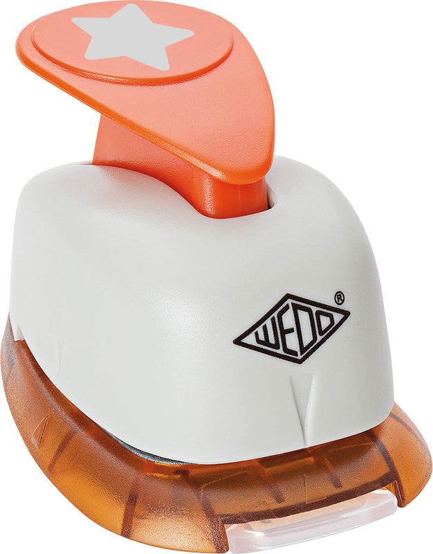 Wedo Motivstanzer – Stern, Ø 24 mm, orange