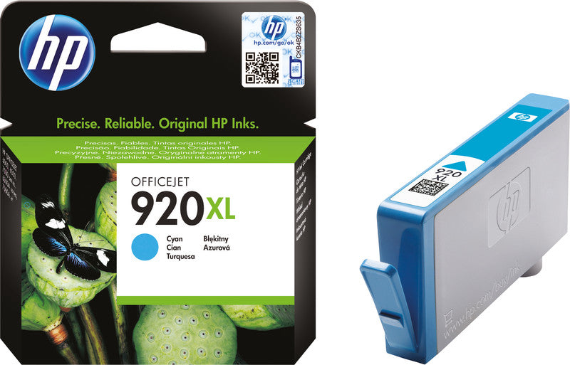 HP Tintenpatrone 920XL, Cyan