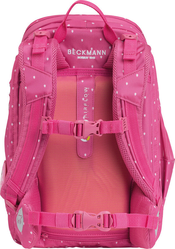 Beckmann Schulrucksack – Strawberry – Recycelte Materialien