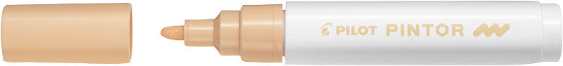 Pilot Pigment-Marker Pintor – Rundspitze 1,5-2,2 mm – Sortiert – 10er-Set – Für dunkle Oberflächen geeignet