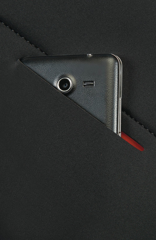 Samsonite Airglow Notebook-Schutzhülle – für Notebooks bis 14,1", 4 l, Neopren/Polyester, Schwarz/Rot