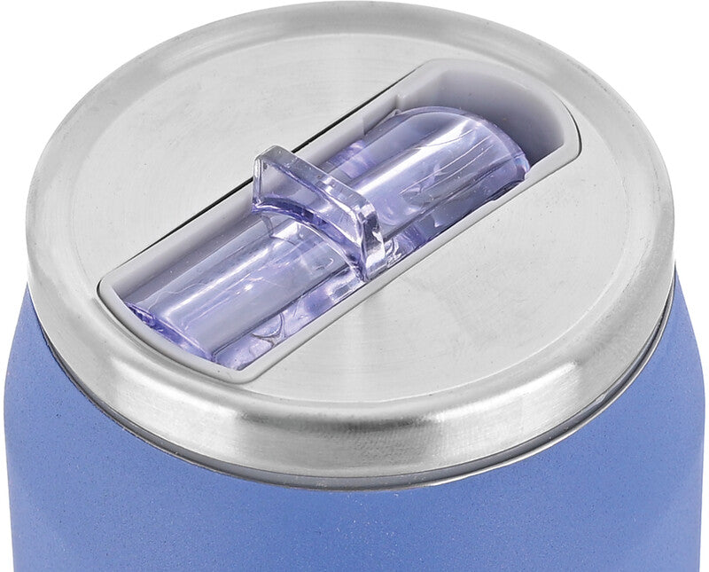 Estia Trinkdose – 5 dl – Edelstahl, isoliert, mit Strohhalm – Denim Blue
