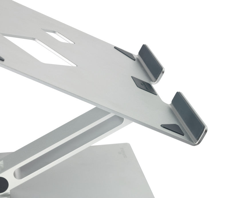 Durable Tablet-/Notebookhalter – für Notebooks und Tablets 10–17", Aluminium, silber metallic