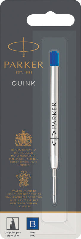Parker Kugelschreiber-Mine – Blau, 1,2 mm, geruchsarm, 1 Stk.